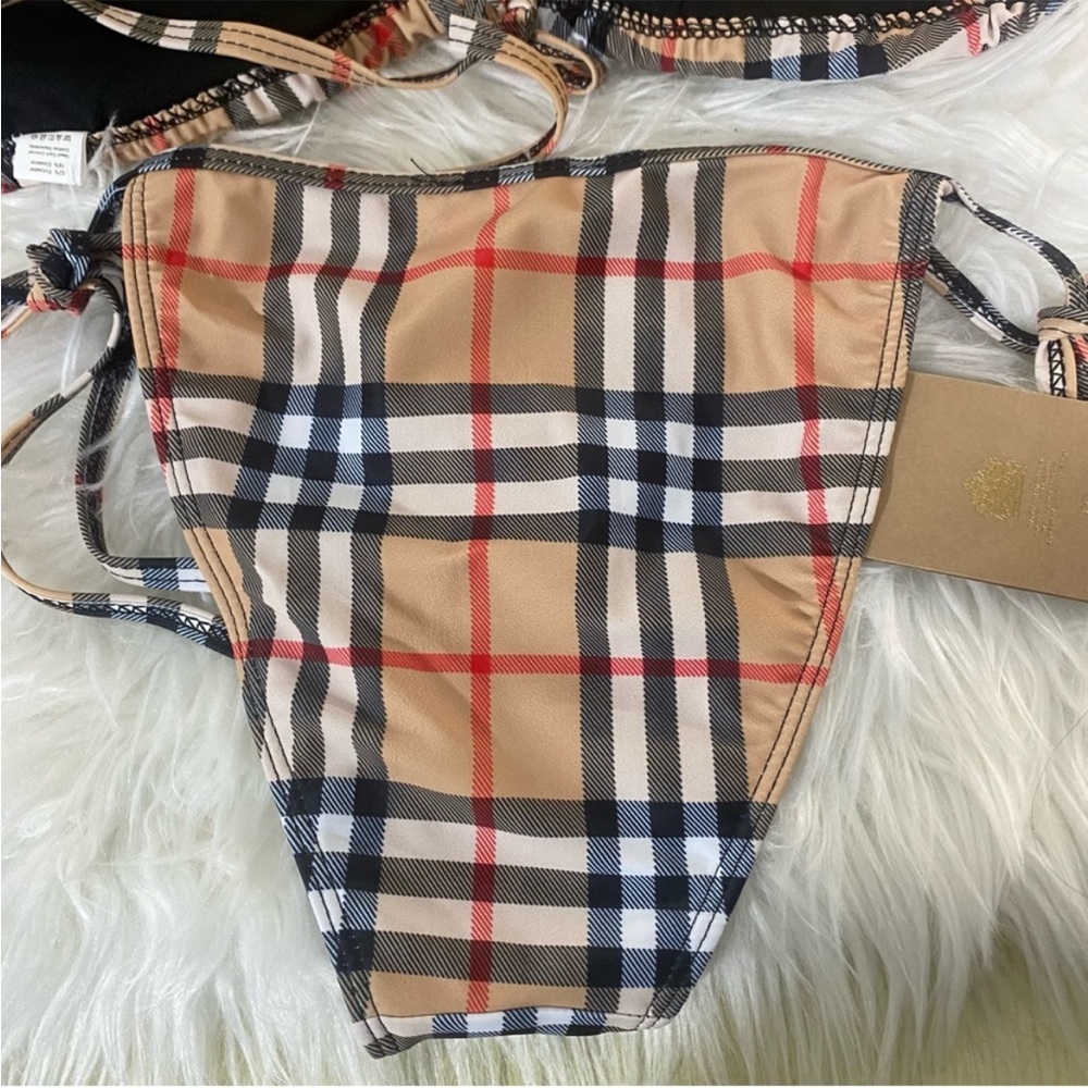 Burberry Checkered Bikini Set - image 4